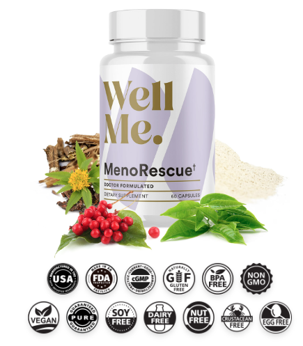 MenoRescue - Science-Backed Supplement for Menopause Symptom Management